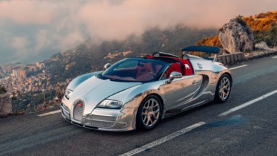 Bugatti restaura o lendário Veyron espelhado feito em alumínio puro
