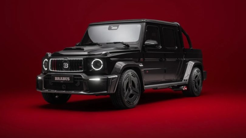 A picape Brabus P 900 Rocket Edition, baseada no AMG G63, combina luxo e desempenho de supercarro em sua edi&ccedil;&atilde;o limitada -  (crédito: Divulga&ccedil;&atilde;o/Brabus)