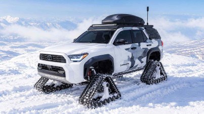 Toyota transforma cinco picapes e SUVs em máquinas para encarar a neve
