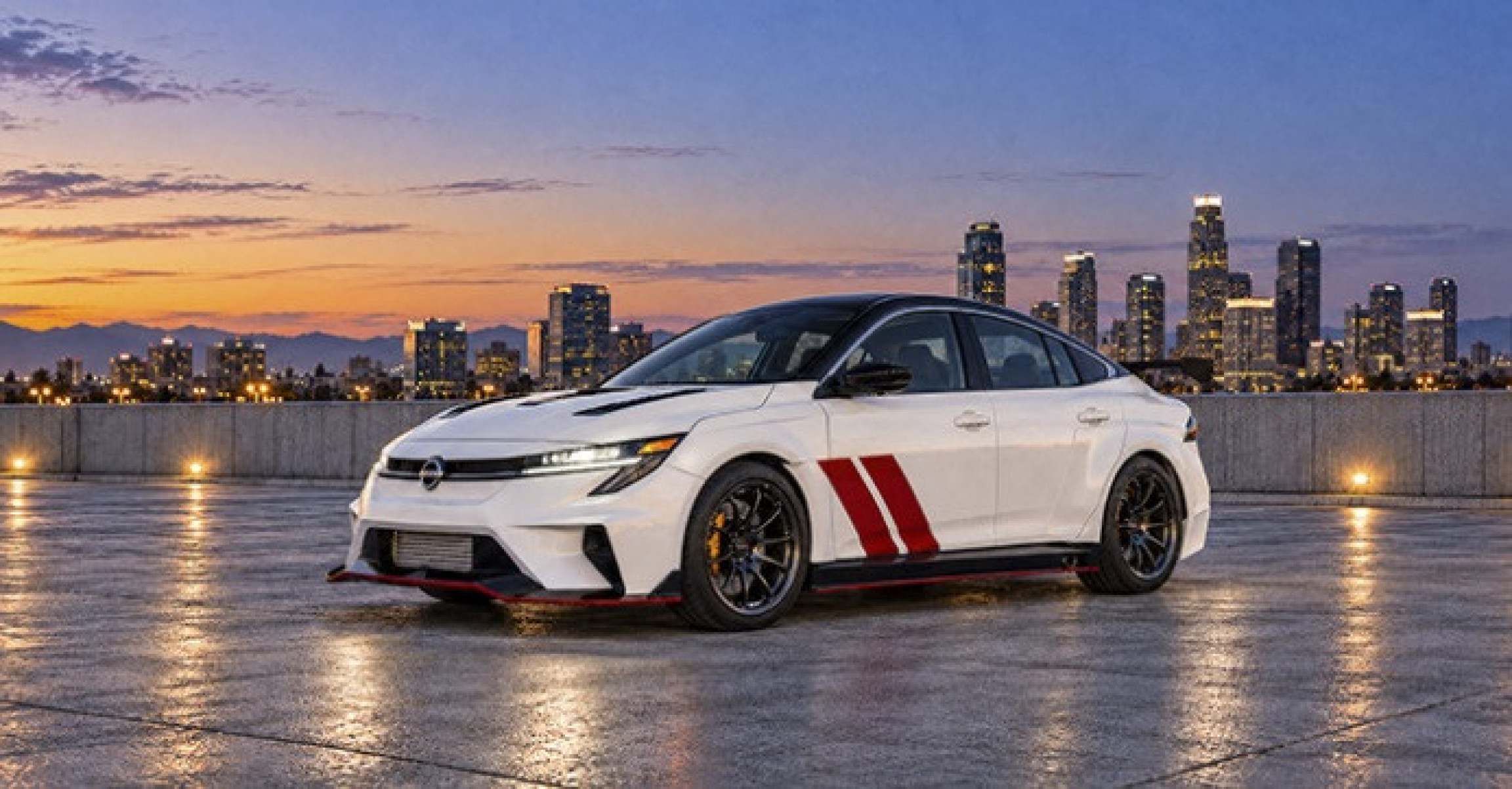 Nissan revive icônico Sentra Spec-V turbinado no SEMA Show