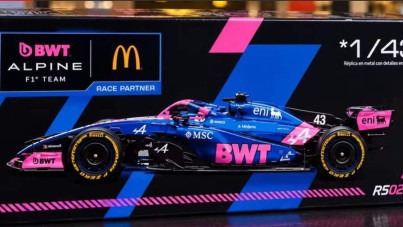 McDonald's lança combo com miniatura de carro da Alpine