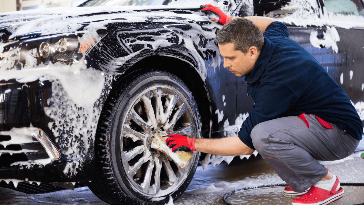 Um carro bem lavado Ã© muito mais atrativo