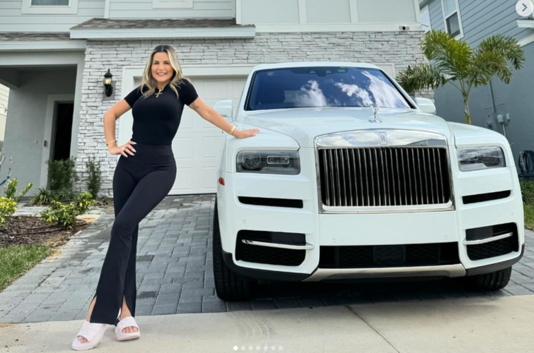 Empresária possui também um Rolls-Royce Cullinan nos Estados Unidos, avaliando em R$ 8,1 milhões no Brasil