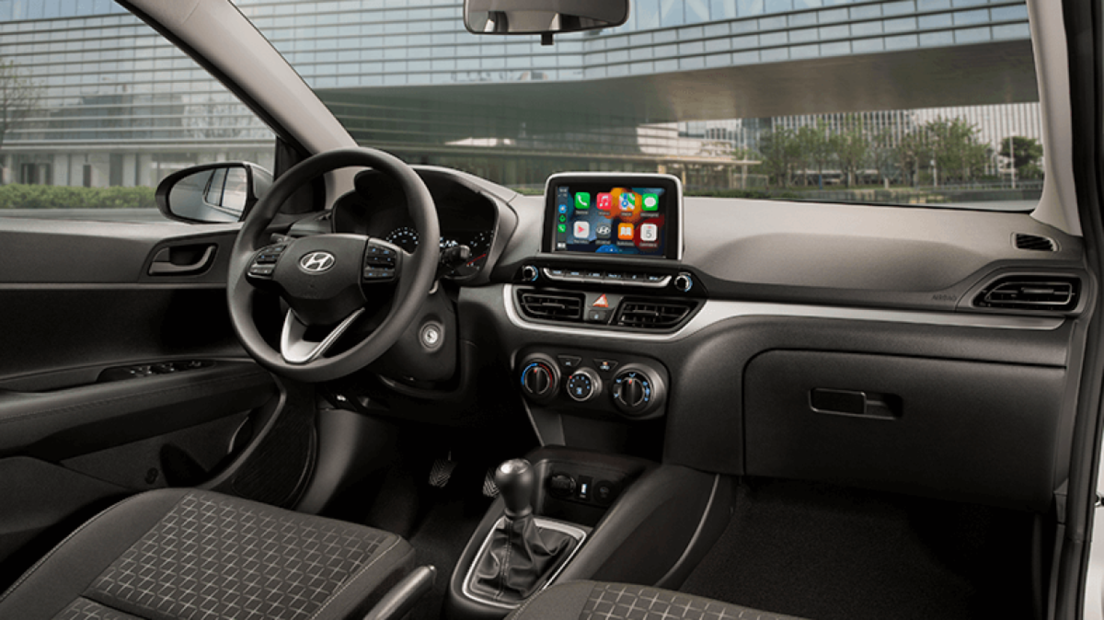 Interior do HB20 Comfort Plus