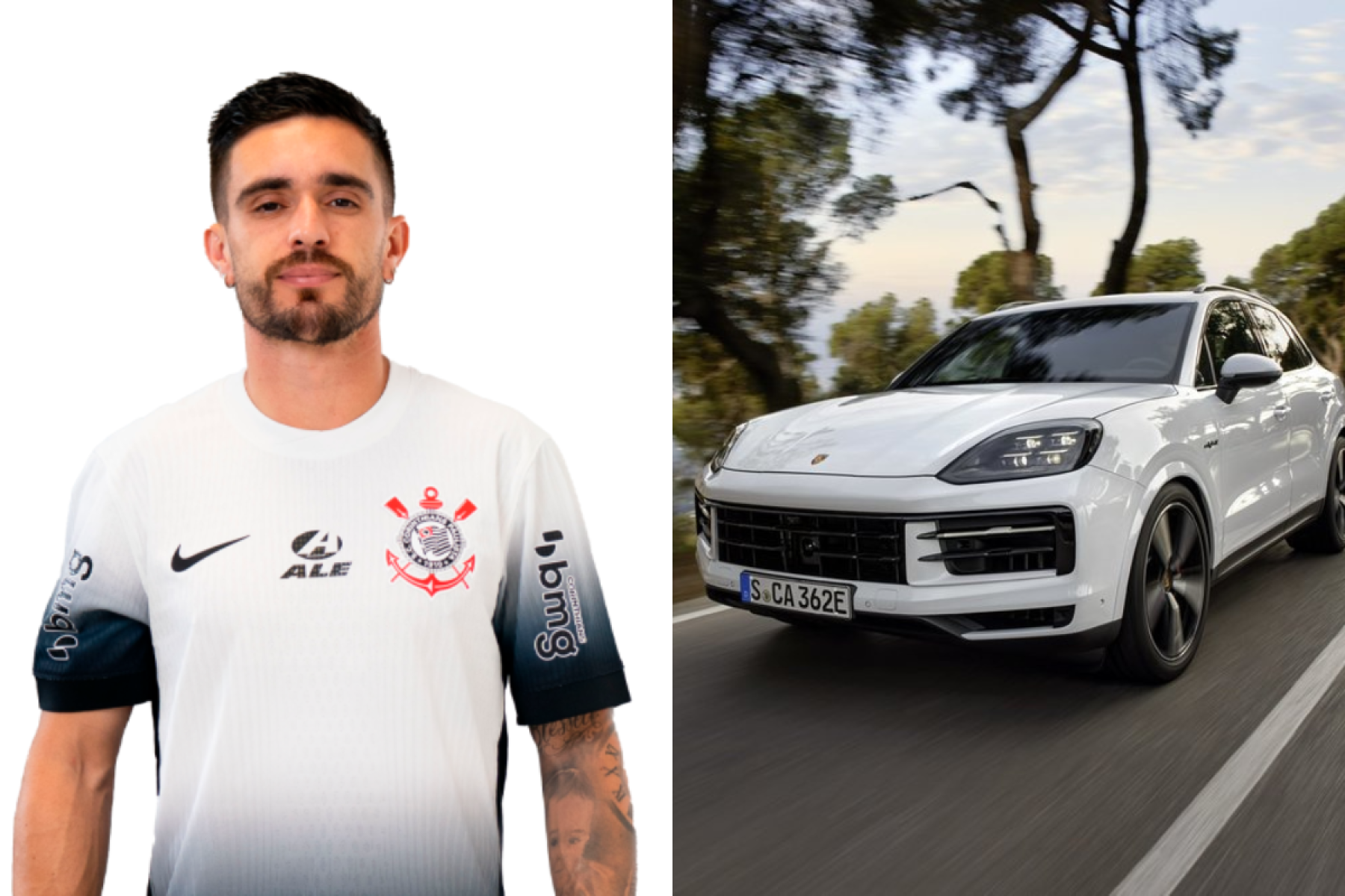 Saiba quais são os carros dos jogadores do Corinthians