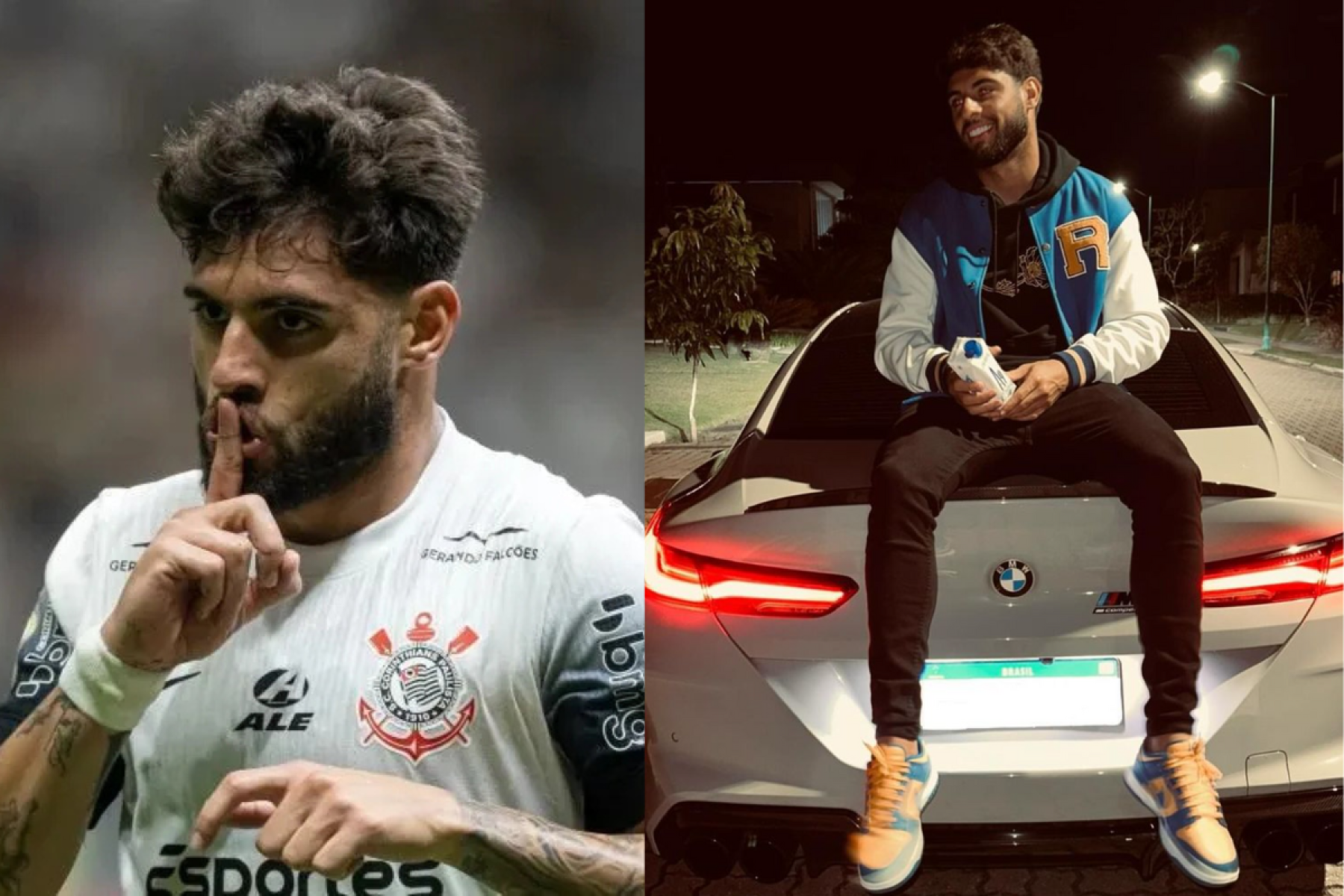 Saiba quais são os carros dos jogadores do Corinthians