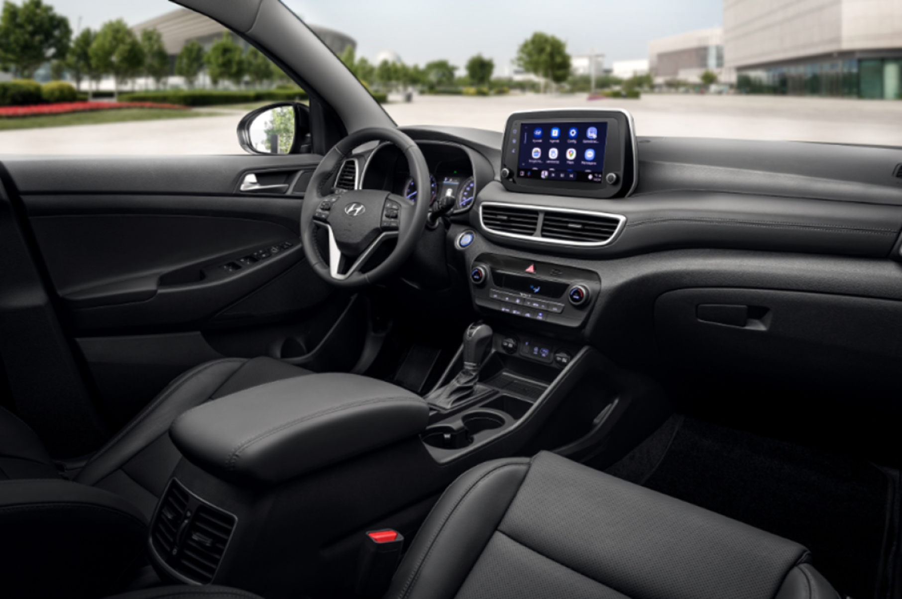 Interior Hyundai Tucson 2025 n&atilde;o condiz com o atual design dos SUVs da Hyundai
