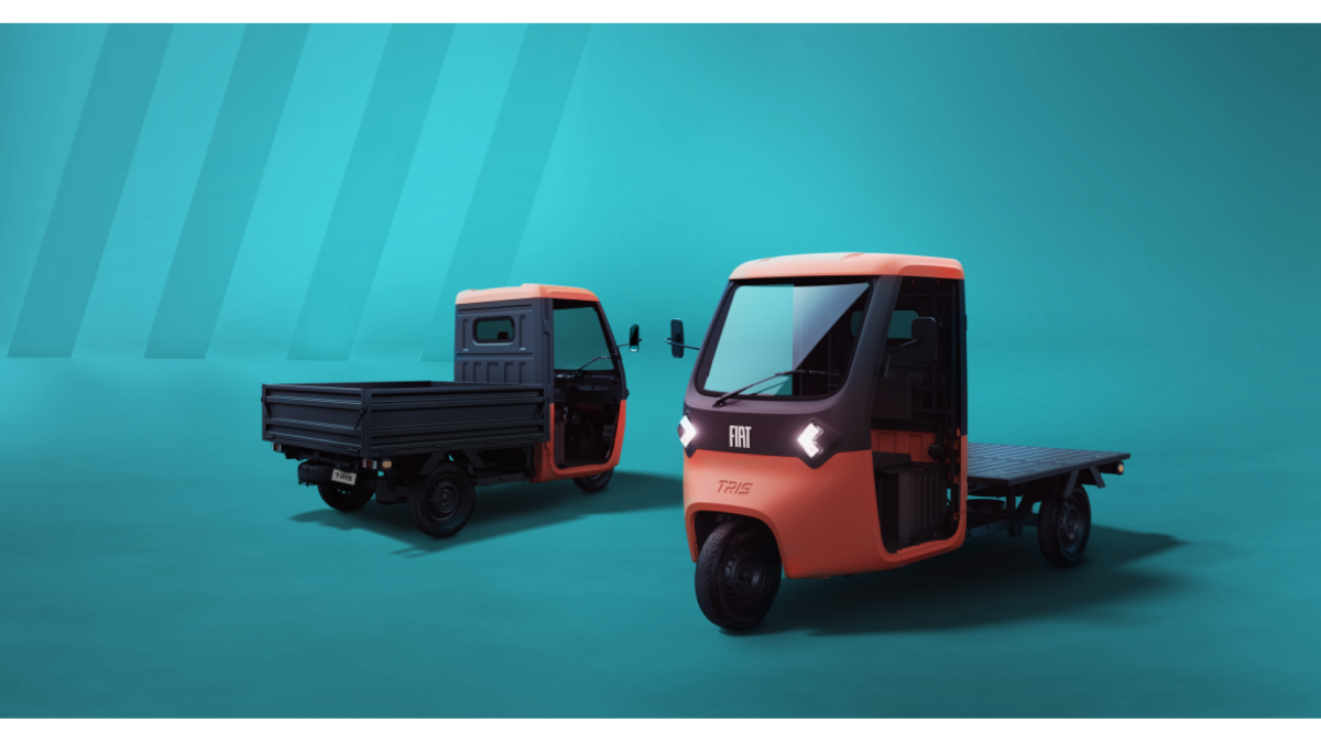 Tris é o novo triciclo inédito da Fiat