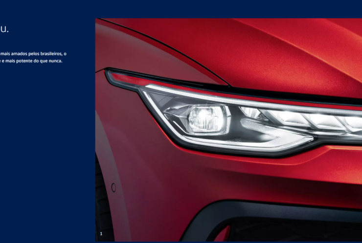 Golf GTI aparece no site da Volkswagen