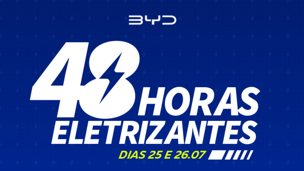 BYD realiza campanha nacional com descontos de até R$ 36 mil e benefícios exclusivos
