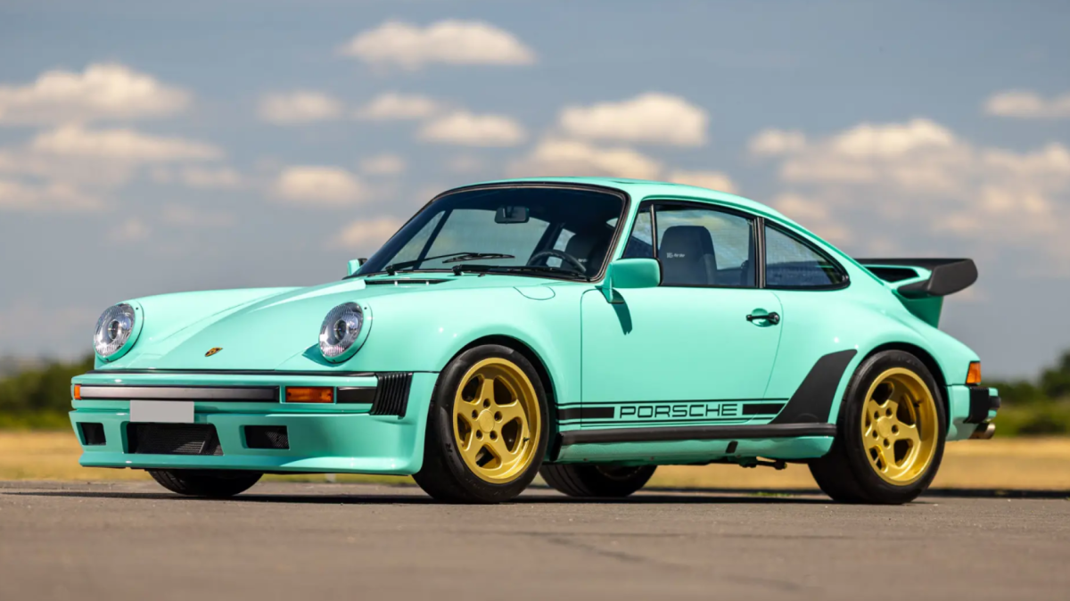 Porsche 911 AP87 traz motor de F1 usado por Alain Prost