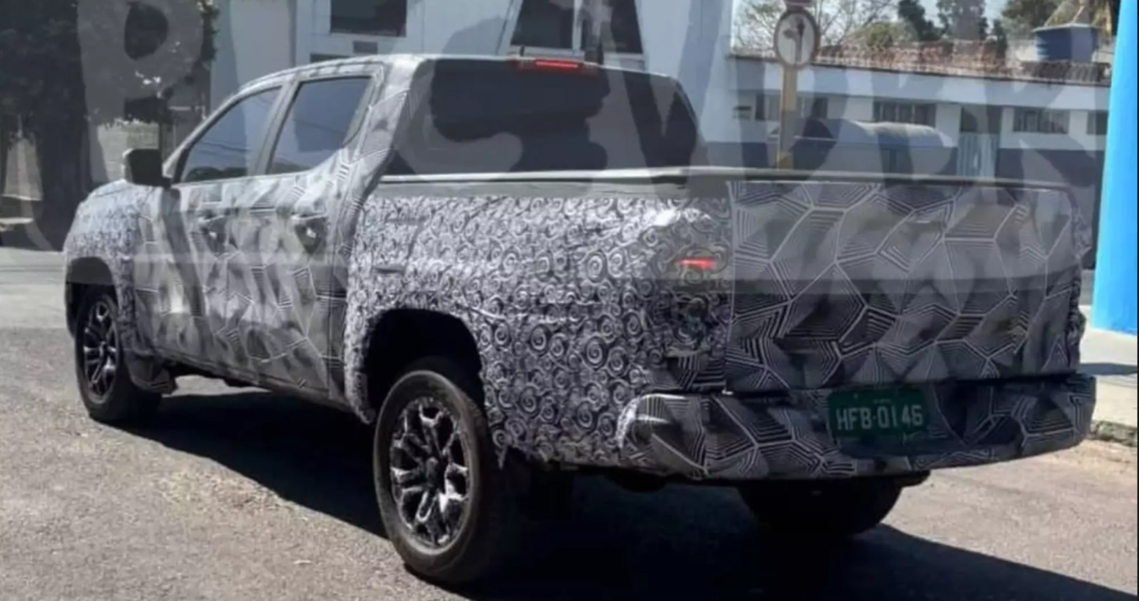 Ram Dakota 2026 é flagrada em Campinas, SP.