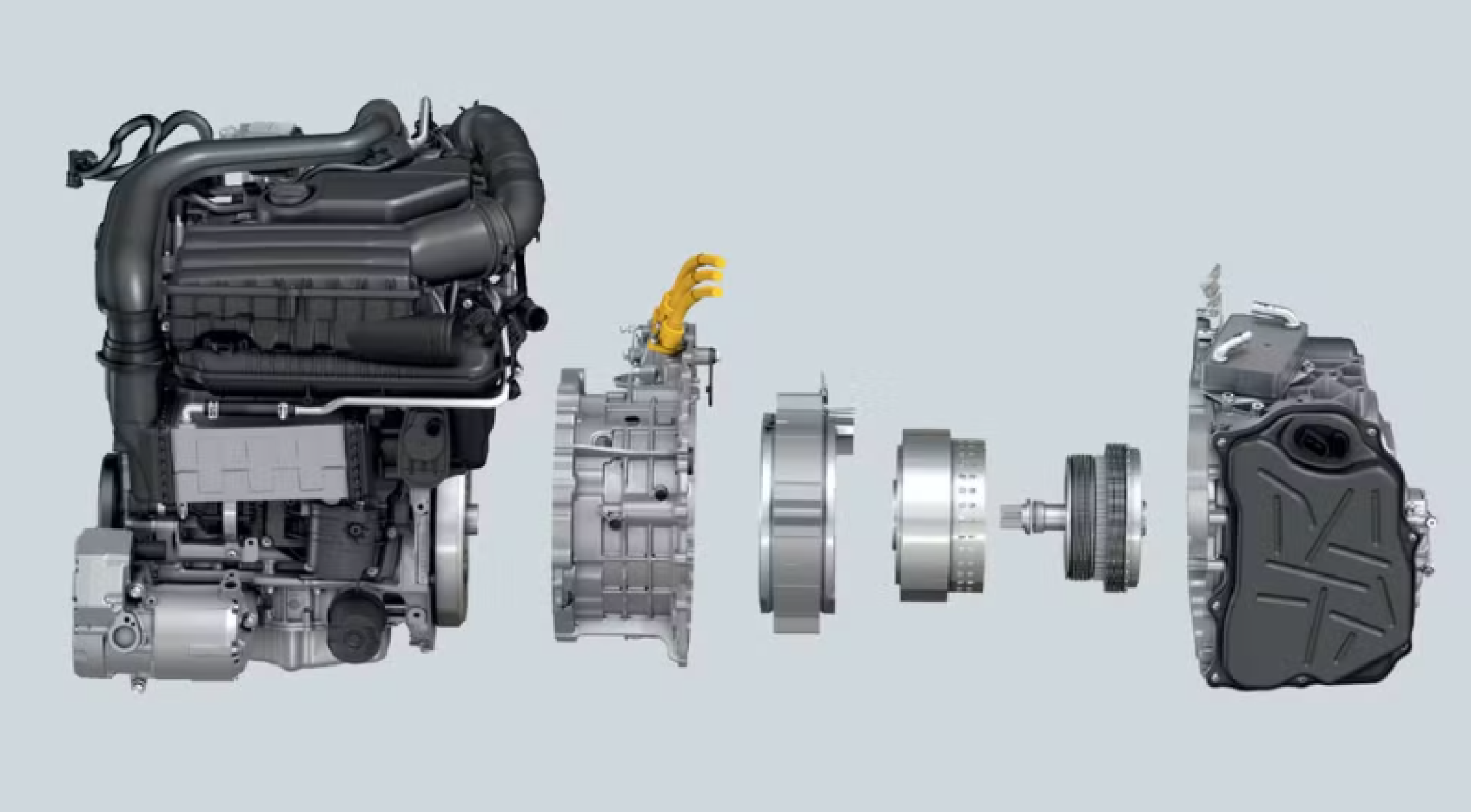 Para equipar seus futuros híbridos flex com o motor 1.5 TSI Evo2, a Volkswagen adotará o câmbio DSG