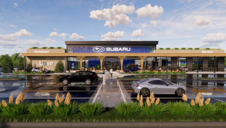 Espaços pet-friendly, decoração zen e merchandising aventureiro transformam a experiência de visita à loja -  (crédito: Divulgação/Subaru)