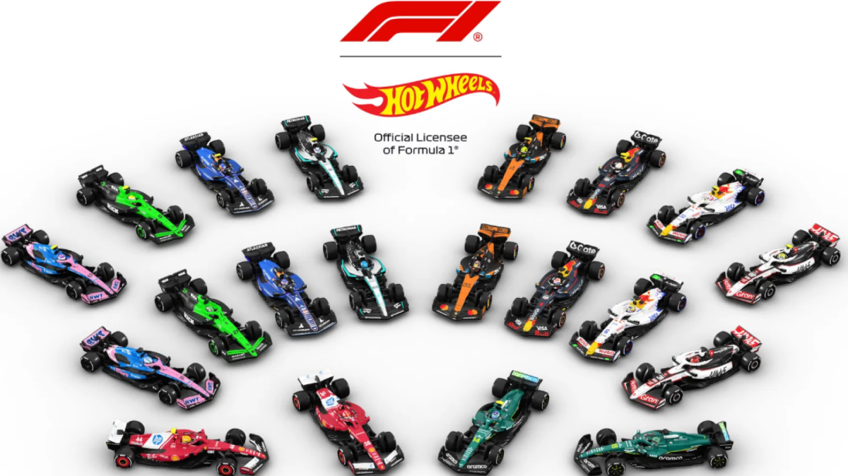 Hot Wheels lança coleção completa da F1 2025