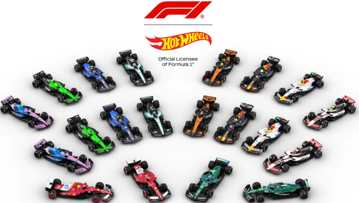 Hot Wheels lança coleção completa da F1 2025 -  (crédito: Divulgação/Mattel)