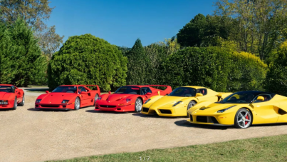 Coleção bilionária de Ferraris raras será leiloada