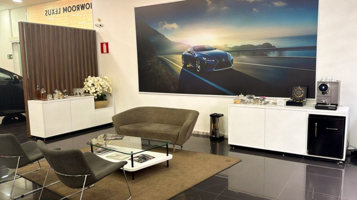 Sala Vip da unidade mineira