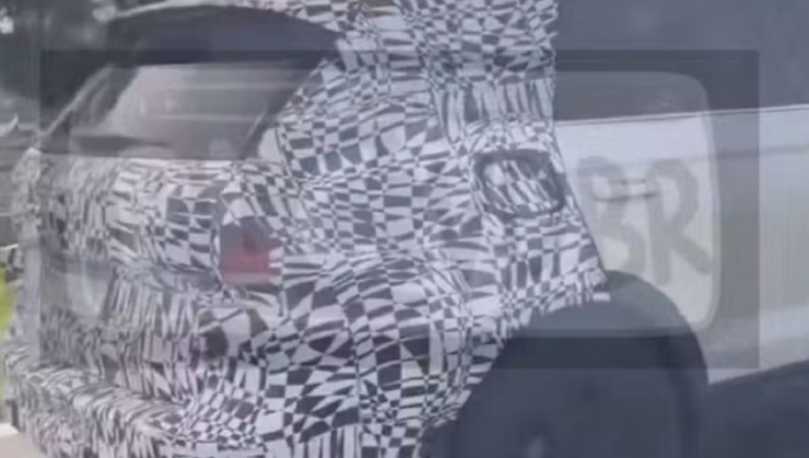 Flagra: Volkswagen Taos híbrido flex -  (crédito: Reprodução/@PlacaVerde)