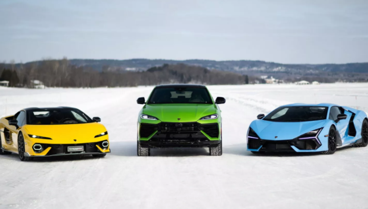 Temerario, Urus e Revuelto fazem parte da linha da Lamborghini -  (crédito: Divulgação/Lamborghini)