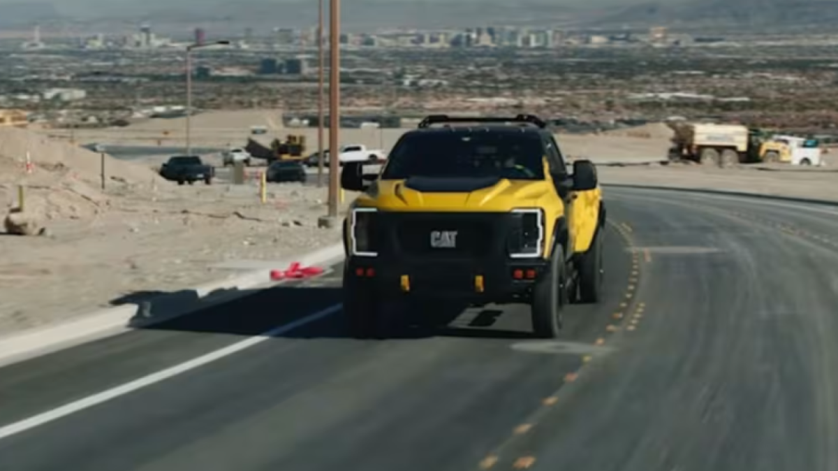 Picape da Caterpillar é basicamente uma Super Duty