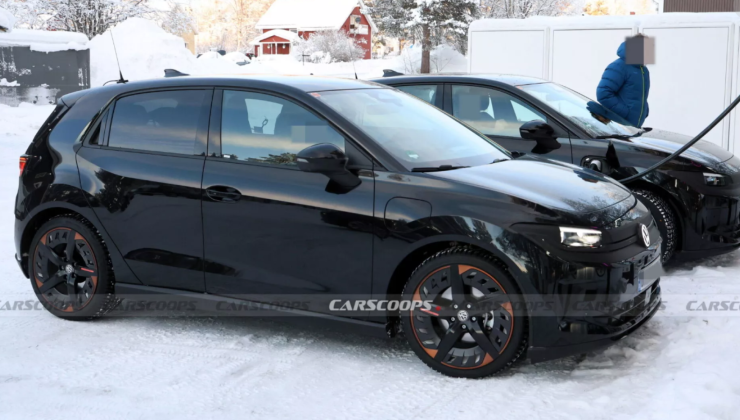 Flagra do novo ID. Polo -  (crédito: Reprodução/Carscoops)