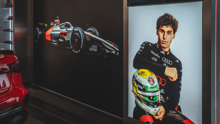 Gabriel Bortoleto, representante brasileiro na F&oacute;rmula 1, piloto da Audi