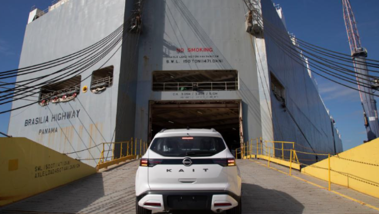 Nissan Kait começou a ser exportado para Colômbia e Costa Rica -  (crédito: Divulgação/Nissan)