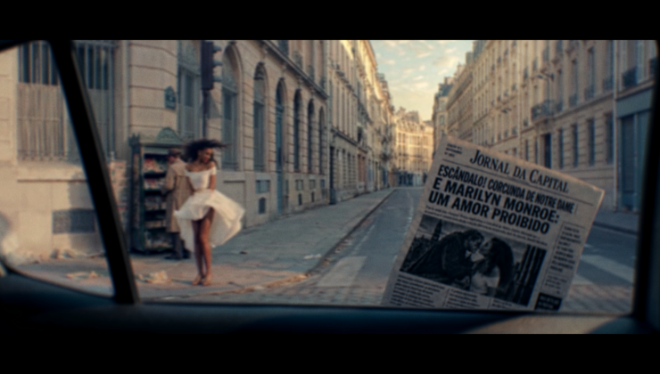 Campanha &eacute; inspirada no cinema