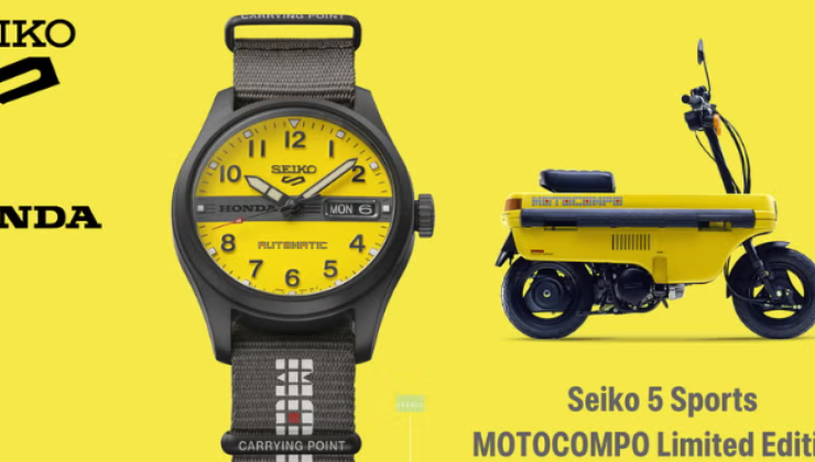Rel&oacute;gio inspirado no Motocompo